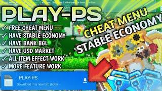 HAVE CHEAT MENU + STABLE ECONOMY [ PLAY-PS ] || GTPS TERBARU 2023 | Growtopia Private Server Terbaru