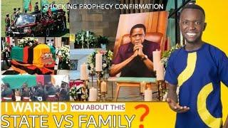 I WARNED YOU ABOUT THIS WAR (FAMILY VS STATE) WHO WILL BURY EDGAR LUNGU