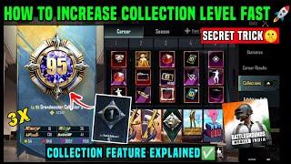 BGMI COLLECTION EVENT EXPLAINED | COLLECTION LEVEL KAISE BADHAYE | INCREASE COLLECTION LEVEL UP FAST