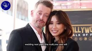 Macaulay Culkin’s ‘wife’ Brenda Song shows off ‘massive’ ring at Kat Dennings’ wedding