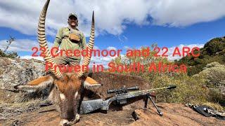 22 Creedmoor and 22 ARC Proven in South Africa  - 80gr ELD-X Precision Hunter ￼- Horizon ￼Wombat