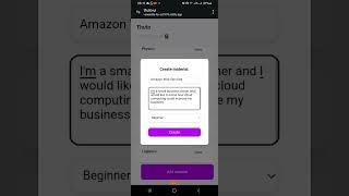 Building AI app that allows you to learn any topic.