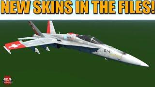NEW SKINS in the FILES! We are VERY VERY CLOSE to the UPDATE! - War Thunder DEV