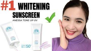 HOW TO APPLY WHITENING SUNSCREEN: ANESSA
