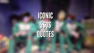 ICONC 5SOS QUOTES/MOMENTS || LASHTON ON VINYL