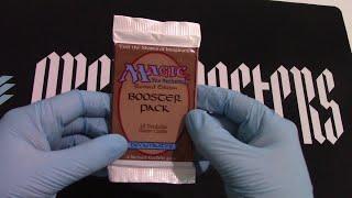 Revised booster pack opened! Let's see the vintage goodness!