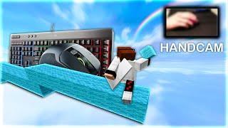 Keyboard + Mouse Sounds ASMR (Handcam) | Hypixel Bedwars