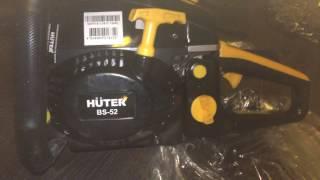 Бензиновая цепная пила HUTER BS 52. Часть 1