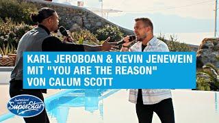 Duett 03: Karl Jeroboan & Kevin Jenewein mit "You Are The Reason" von Calum Scott | DSDS 2021