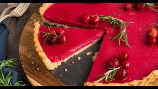 Cranberry Curd Tart | Kitchen Fun With My 3 Sons