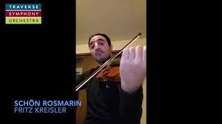 Samvel Arakelyan - Violin with the Traverse Symphony Orchestra