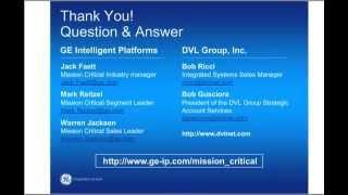 GE Mission Critical Solutions