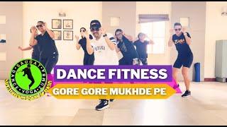 Saugat Dance and Zumba Fitness: "Gore Gore Mukhde Pe Kala Kala Chashma" Dance Workout for Beginners