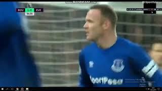 Gueye  goal Bournemouth 1 - 1 Everton