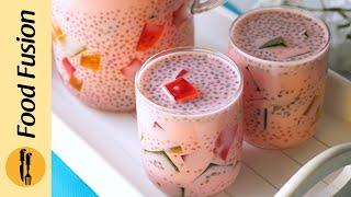 Refreshing Sabudana Drink | Tapioca Drink Recipe by Food Fusion (Iftar Drink Ideas)