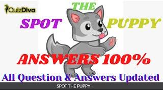 Spot the Puppy Quiz Answers 100% | Quiz Diva | QuizHelping