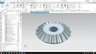 Bevel Gear in Nx