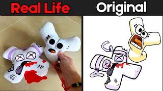 REAL LIFE VS ORIGINAL | The Craziest Version Alphabet Lore in REAL LIFE | FULL VERSION