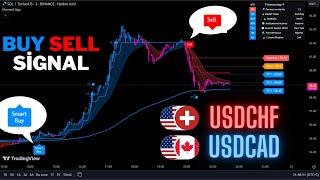 Live USDCAD And USDCHF 5-Minute Buy And Sell Signals-Trading Signals-Scalping Strategy-Diamond Algo