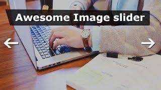 How to create image slider without coding