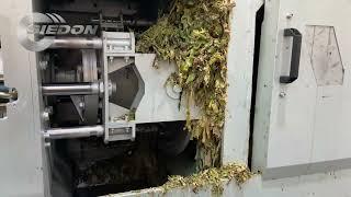 Organic Waste Food Waste Screw Press Dewatering and Crushing Machine All In One