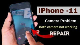 iphone 11 Camera Not Working problem repair!iphone 11 both camera black flashlight not working fix