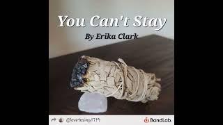 You Can't Stay - By Erika Clark