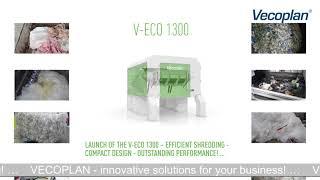 V-ECO 1300 Industrial Shredders