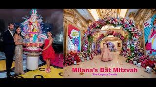 Milana's Bat Mitzvah Extended Cinematic Flashback   filmed by Videomax /  MaxMedia New York