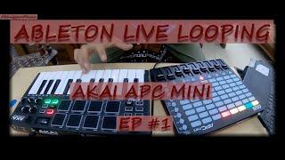 Episode #1 - Live looping with Ableton - Akai APC Mini - Akai MPK Mini #akai #ableton