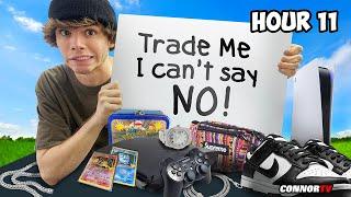 I Survived 24 Hours Only Trading "I CAN'T SAY NO"