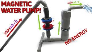 Magnetic Water Pump WORKS WITHOUT ELECTRICITY