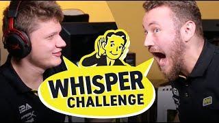 S1mple and Edward - NaVi Whisper Challenge - HyperX Moments