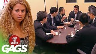 Toilet Boardroom Surprise Prank