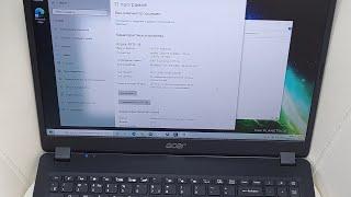 Acer Aspire 3 N19C1 A315-56-313U Ноутбук i3/8/256ssd Б/У полная комплектация с коробкой документами