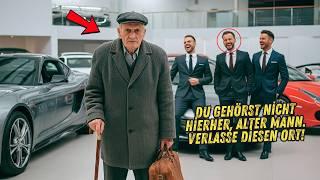 Sie verspotteten den alten Mann im Autohaus, am nächsten Tag kaufte er die Firma und entließ alle!