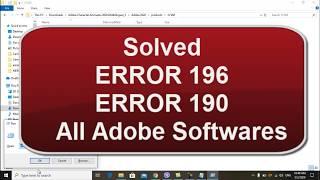 error 190 adobe photoshop cc 2020