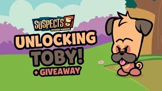 Suspects: Unlocked Toby + Giveaway!