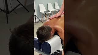 Hilarious Reaction To Deep Tissue Massage! Man Is Screaming Through The Pain   #shorts