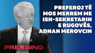 Hyseni: Preferoj të mos merrem me ish-sekretarin e Rugovës, Adnan Merovcin | T7