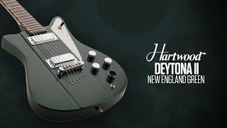 SOUNDCHECK Hartwood Deytona II Electric Guitar, New England Green | Gear4music Guitars