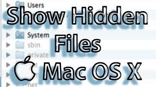 How to Show Hidden Files Mac OS