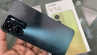 vivo Y16 4GB/64GB Steller Black Unboxing, First Look & Review! Vivo Y16 Price, Specifications Etc.