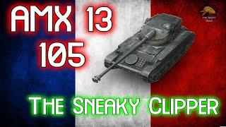 AMX 13 105: The Sneaky Clipper! II Wot Console - World of Tanks Console Modern Armour