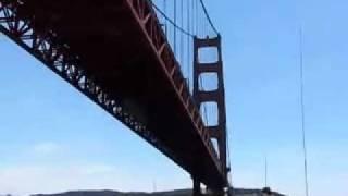 Ship Sailing Under the Golden Gate Bridge