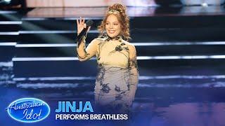 Jinja Sings 'Breathless' by The Corrs | Australian Idol