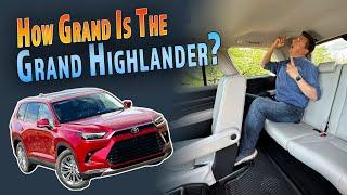 This Could Be The Roomiest "Affordable" 3-Row SUV In America | 2024 Grand Highlander Seats