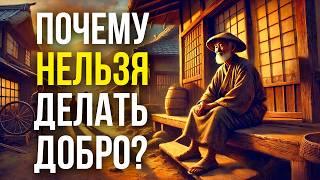 Как ДОБРЫЕ поступки приводят к НЕСЧАСТЬЮ. Мудрая японская притча