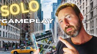 That was unexpected... SPRAWLOPOLIS Card Game Solo Playthrough