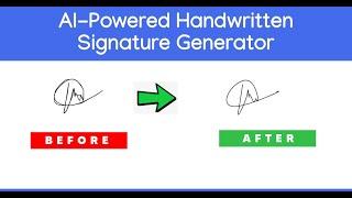 AI Signature Generator